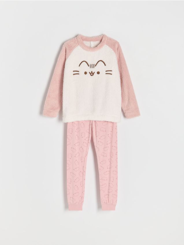 Komplet Dvodijelne Pid Ame Pusheen Boja Roze Reserved Ca X