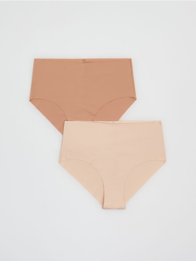 Bezszwowe Majtki Typu Bikini 2 Pack Kolor Kremowy RESERVED 5562P 02X