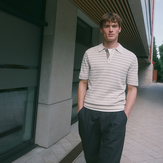 Check out our Wardrobe essentials for MEN! - RESERVED banner