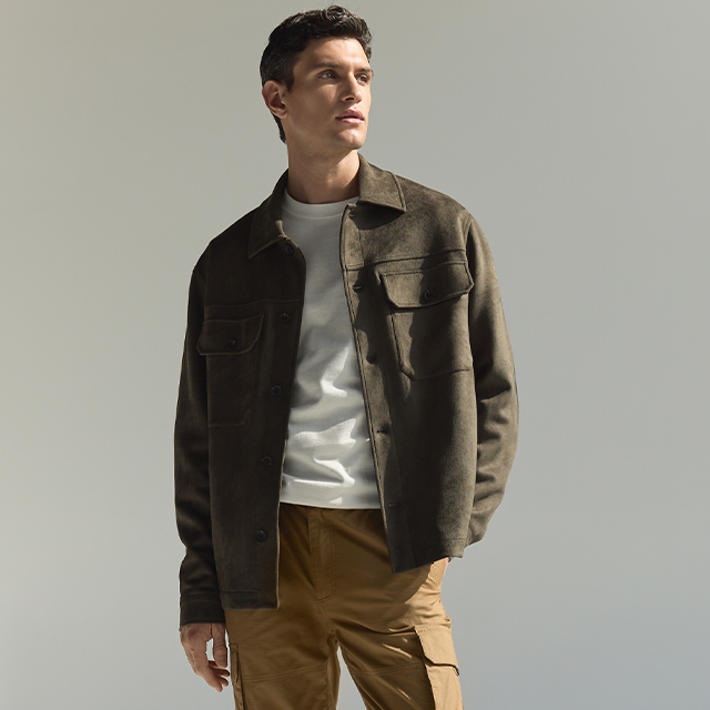 Check out our Wardrobe essentials for MEN! - RESERVED banner