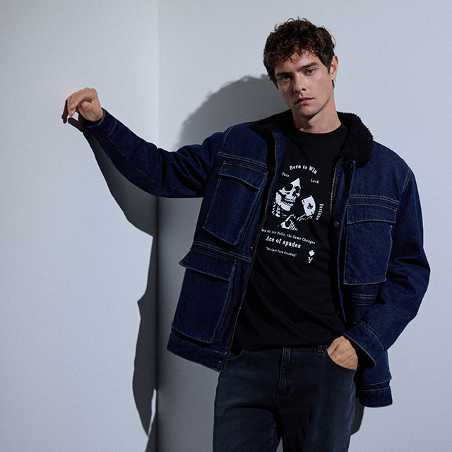 Check out our Basic collection for MEN! - RESERVED banner