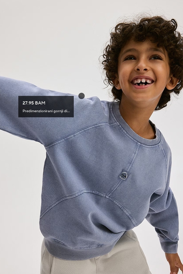 Check out our SWEATSHIRTS collection for BOY! - RESERVED banner