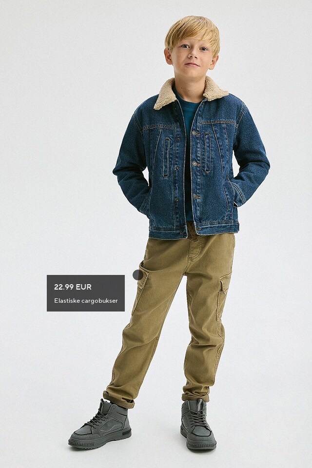 Check out our TROUSERS collection for BOY! - RESERVED banner