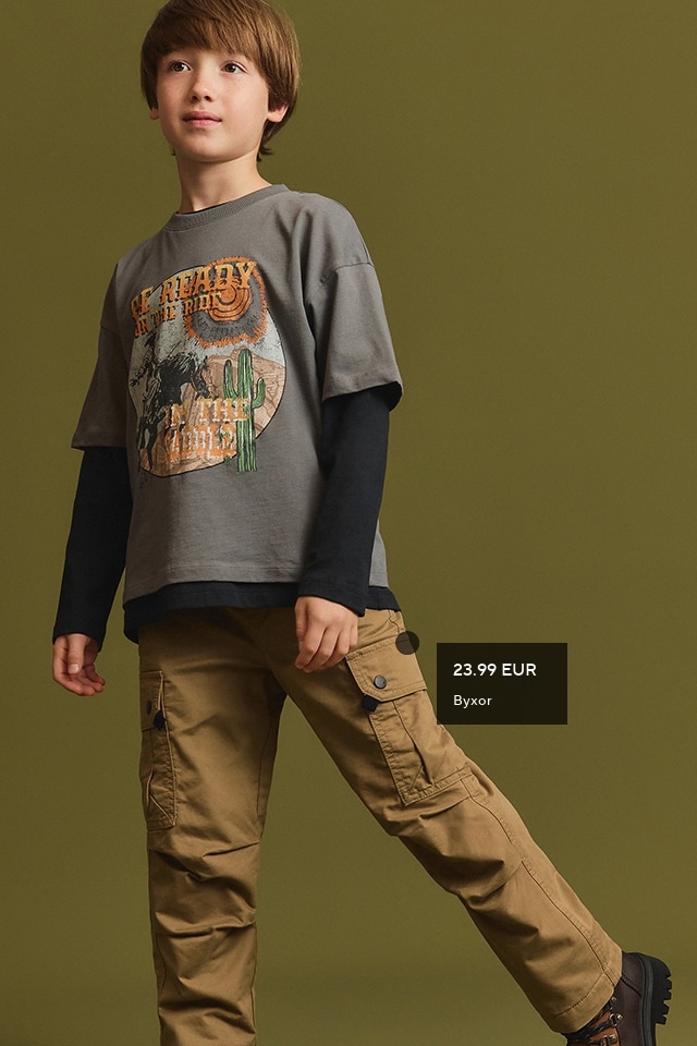 Check out our TROUSERS collection for BOY! - RESERVED banner