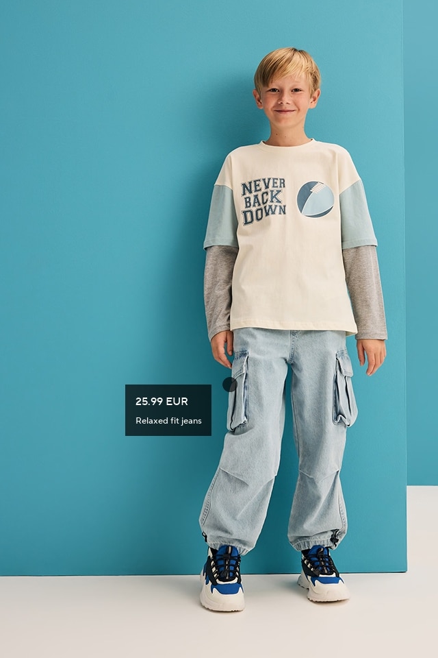 Check out our JEANS collection for BOY! - RESERVED banner