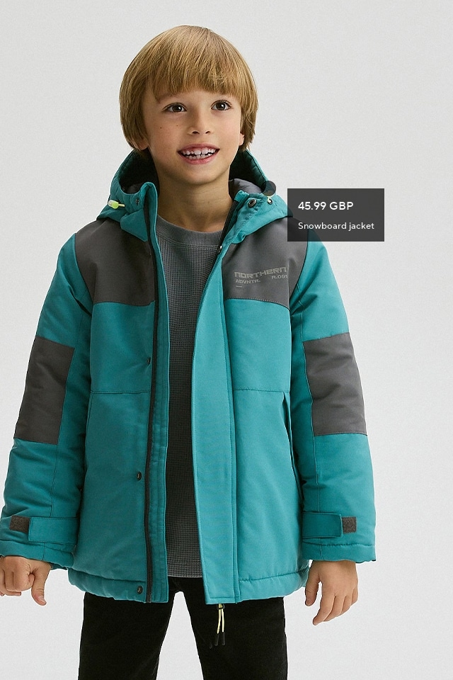 Check out our OUTERWEAR collection for BOY! - RESERVED banner