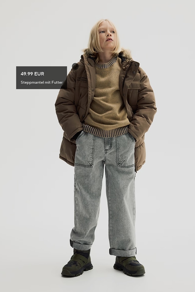 Check out our OUTERWEAR collection for BOY! - RESERVED banner