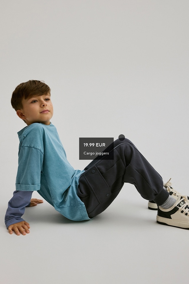 Check out our TROUSERS collection for BOY! - RESERVED banner