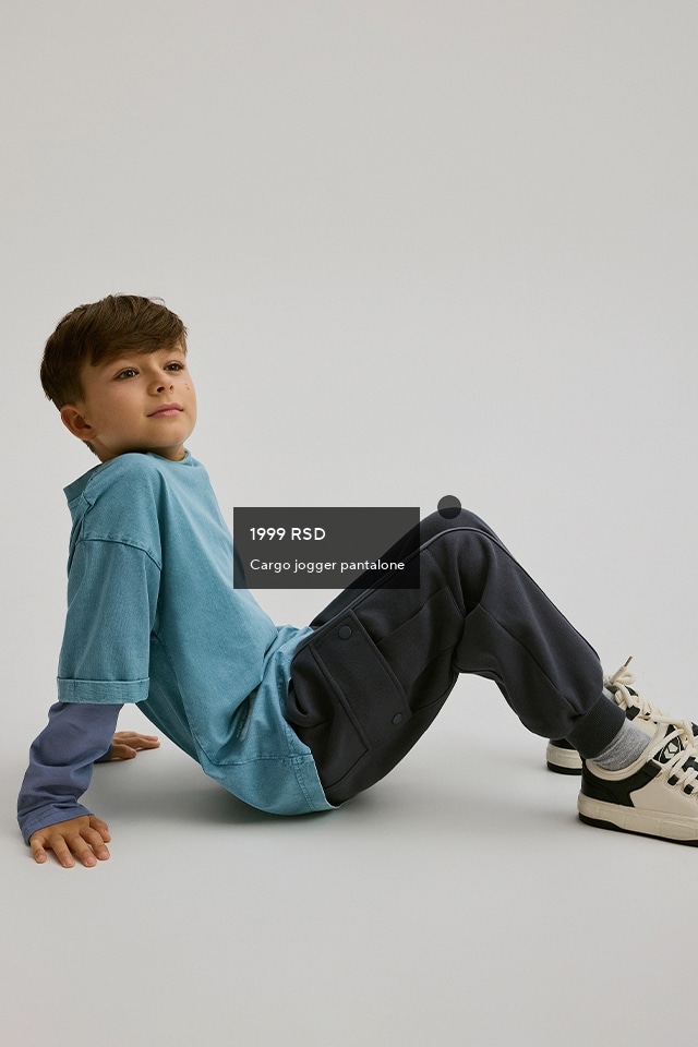 Check out our TROUSERS collection for BOY! - RESERVED banner