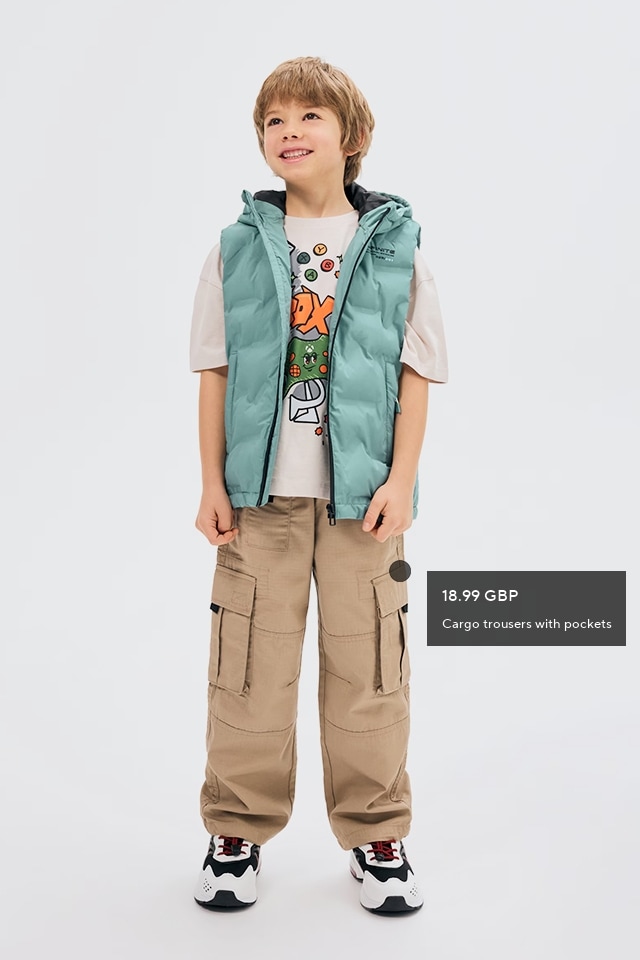 Check out our TROUSERS collection for BOY! - RESERVED banner