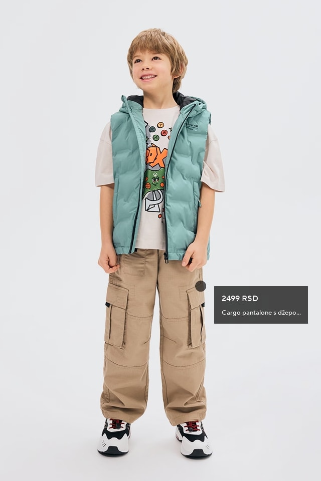 Check out our TROUSERS collection for BOY! - RESERVED banner