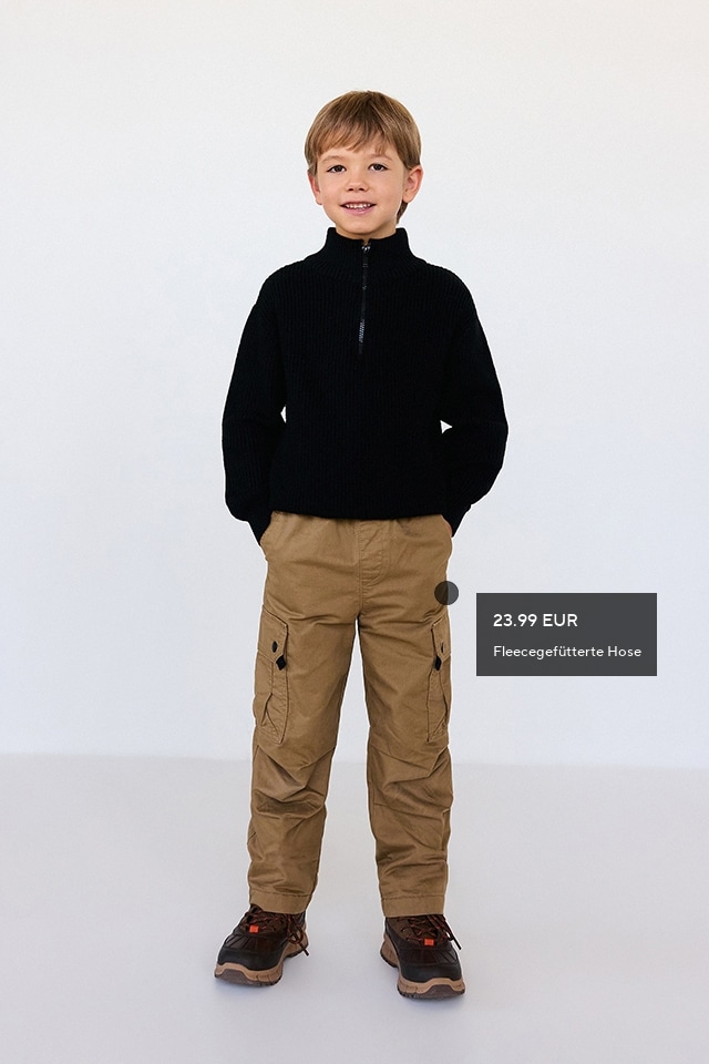 Check out our TROUSERS collection for BOY! - RESERVED banner