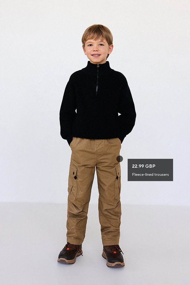 Check out our TROUSERS collection for BOY! - RESERVED banner