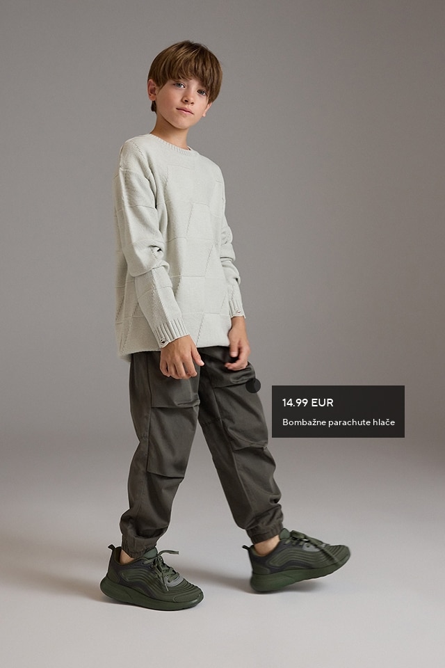 Check out our TROUSERS collection for BOY! - RESERVED banner