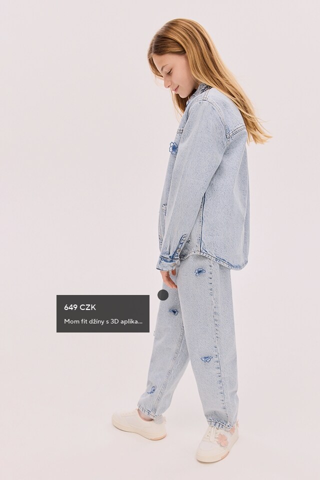 Check out our JEANS collection for GIRL! - RESERVED banner