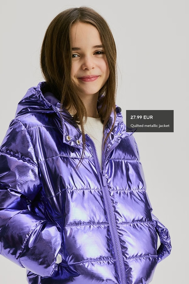 Check out our OUTERWEAR collection for GIRL! - RESERVED banner