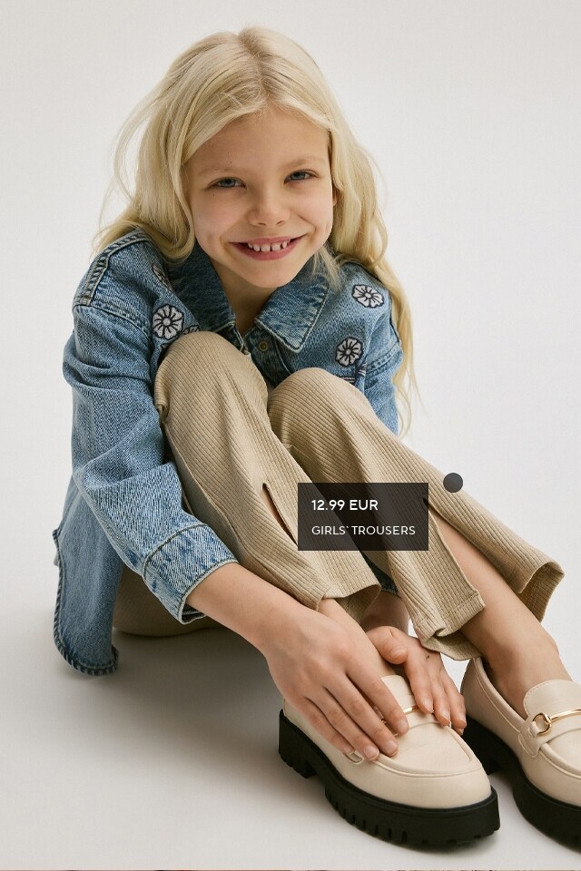 Check out our TROUSERS collection for GIRL! - RESERVED banner