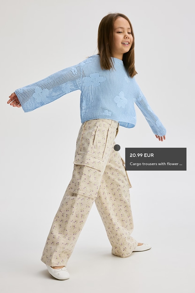 Check out our TROUSERS collection for GIRL! - RESERVED banner