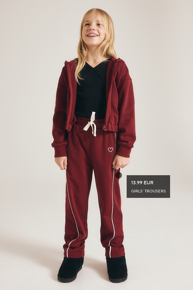 Check out our TROUSERS collection for GIRL! - RESERVED banner