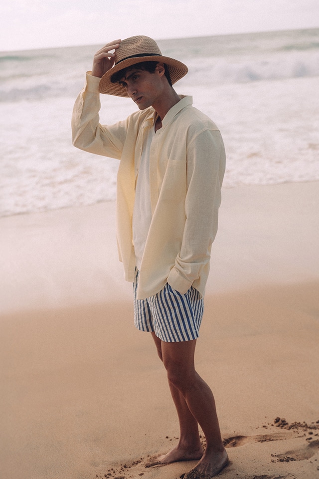 Check out our BEACHWEAR collection - RESERVED banner