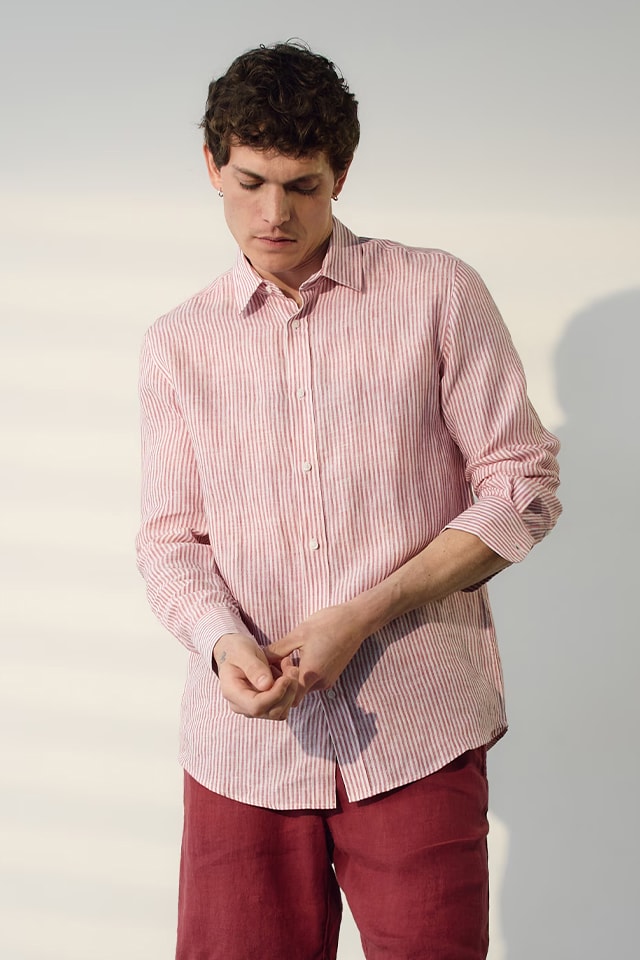 Check out our Linen collection for HIM - RESERVED banner