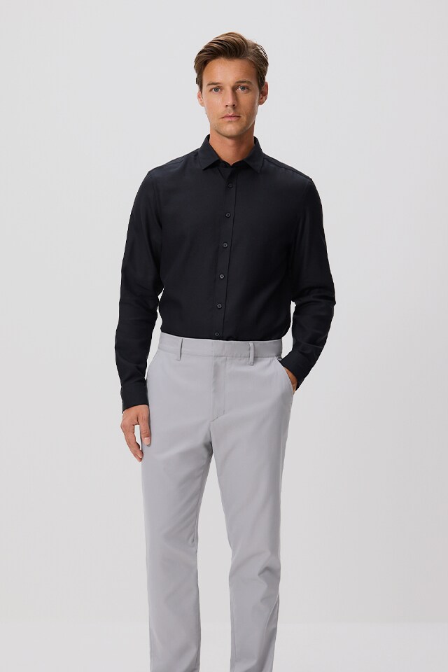 Check out our TROUSERS collection for MEN -  RESERVED banner