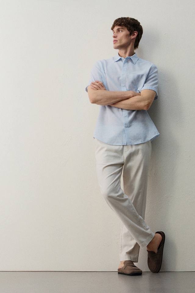 Check out our TROUSERS collection for MEN -  RESERVED banner