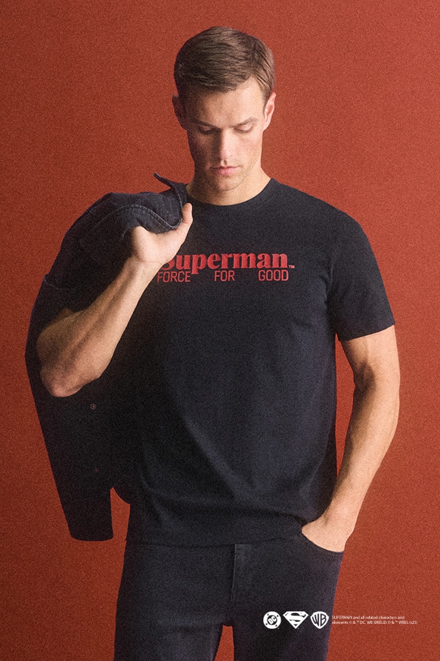 Check out our SUPERMAN collection for MEN -  RESERVED banner