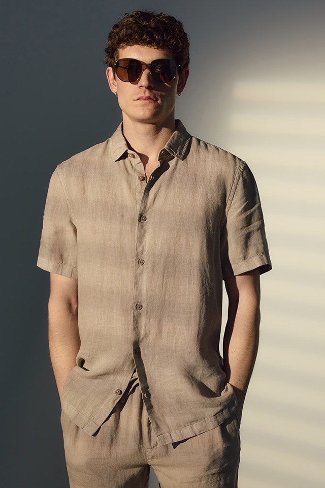 Check out our Linen collection for MEN - RESERVED banner