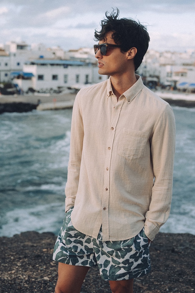 Check out our Linen collection for HIM - RESERVED banner
