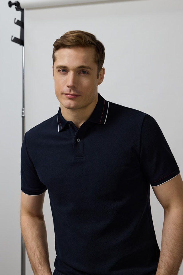 Check out our polo collection for MEN - RESERVED banner