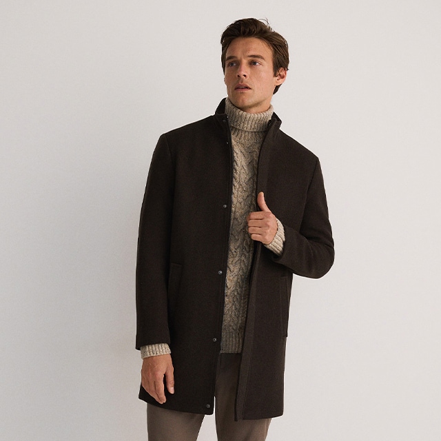 Check out our WOOL collection for MEN - RESERVED banner