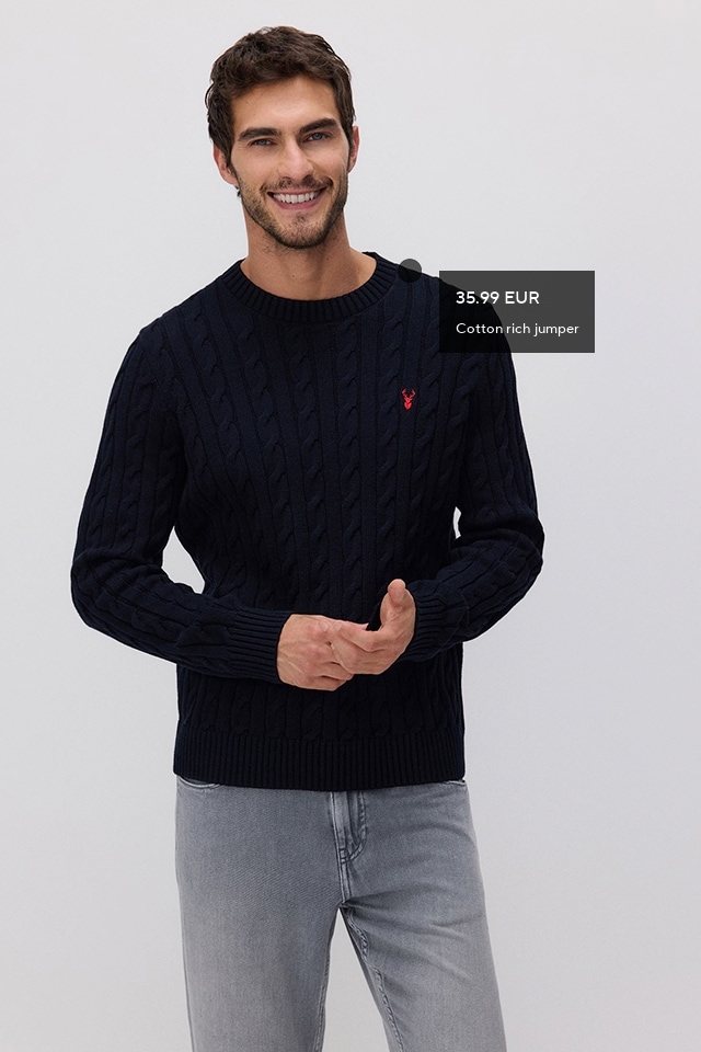 Check out our Sweaters collection for MEN - RESERVED banner