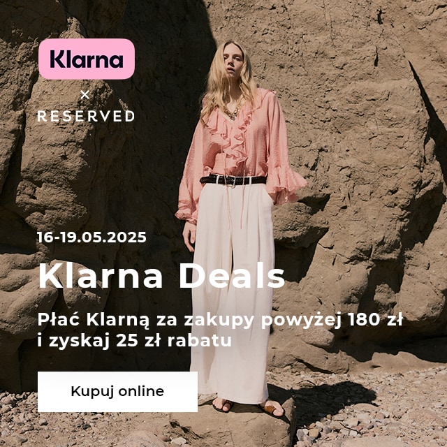 KLARNA X RESERVED banner