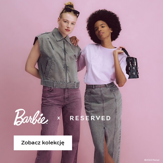 Check out our Barbie X Reserved collection - RESERVED banner