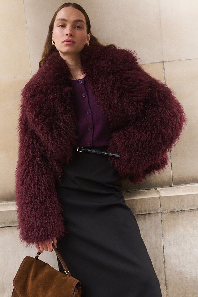 Check out our FUR collection for HER - RESERVED banner