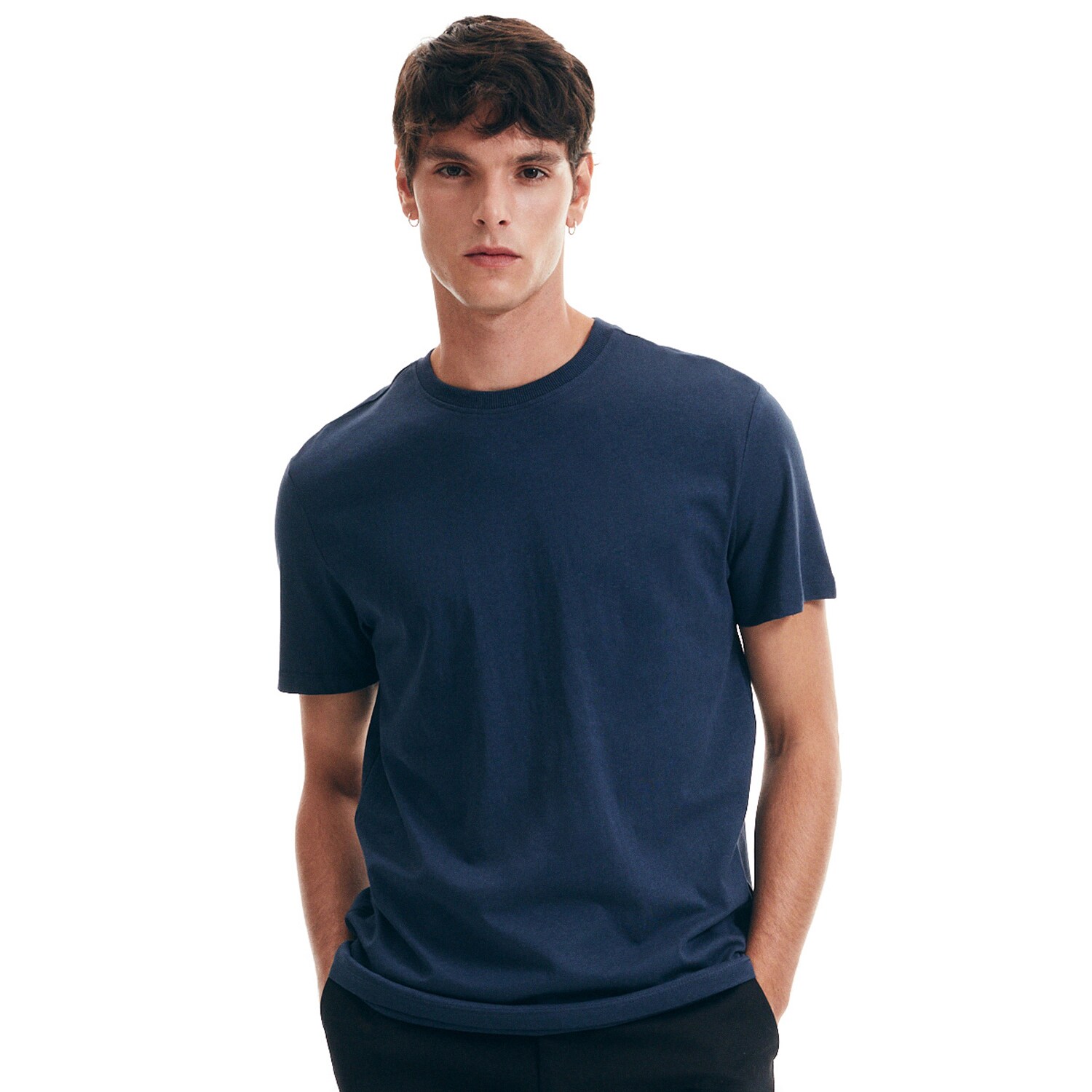 Reserved – Tricou regular – Bleumarin bleumarin imagine noua 2022