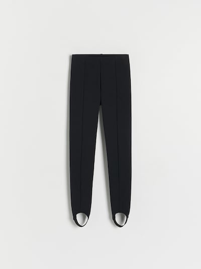 Cotton rich leggings Color black - RESERVED - 0079W-99X