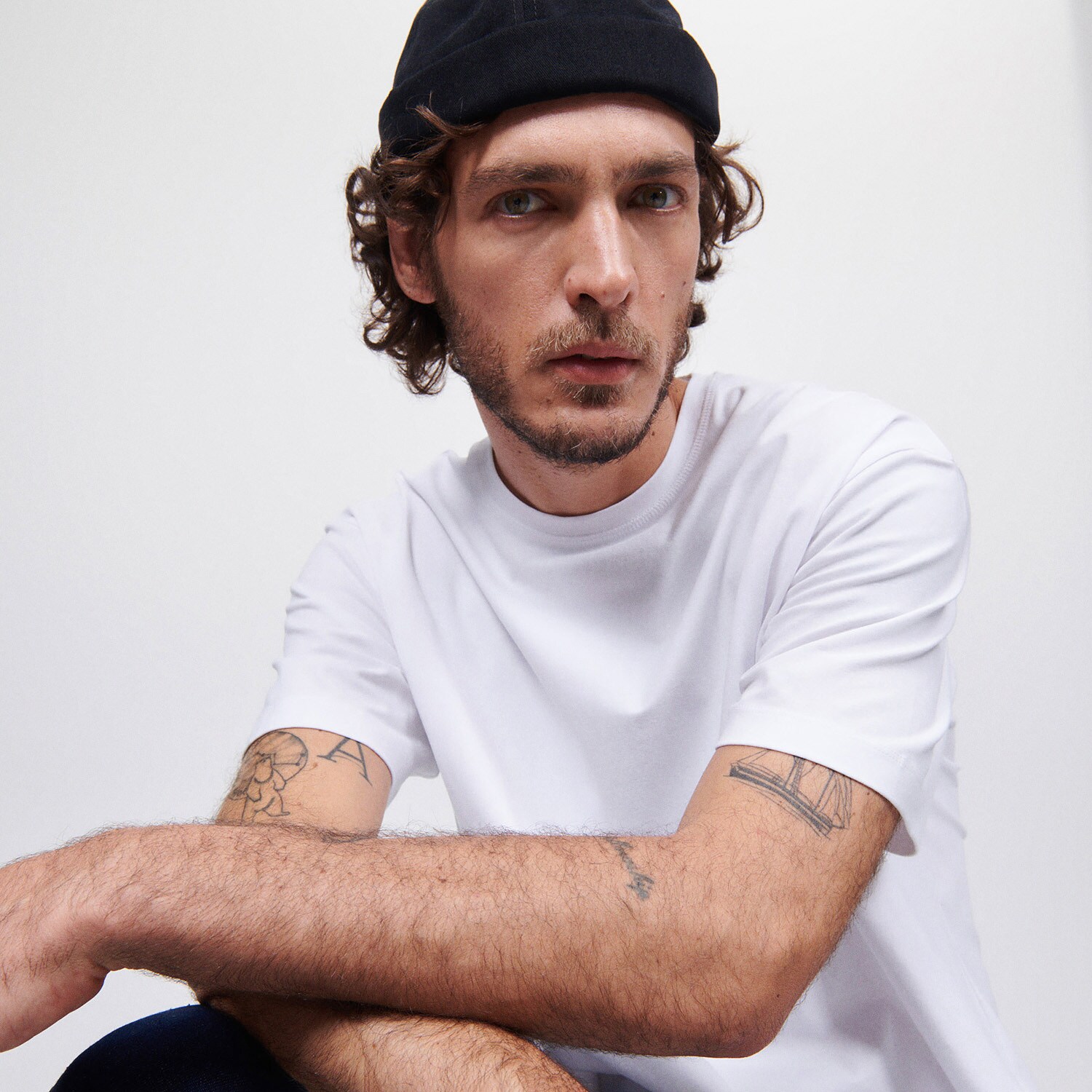 Reserved – T-shirt oversize – Alb alb imagine noua 2022