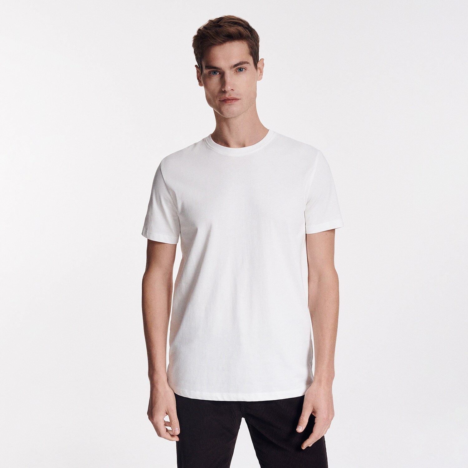 Reserved – Tricou regular fit – Ivory clothes imagine noua 2022