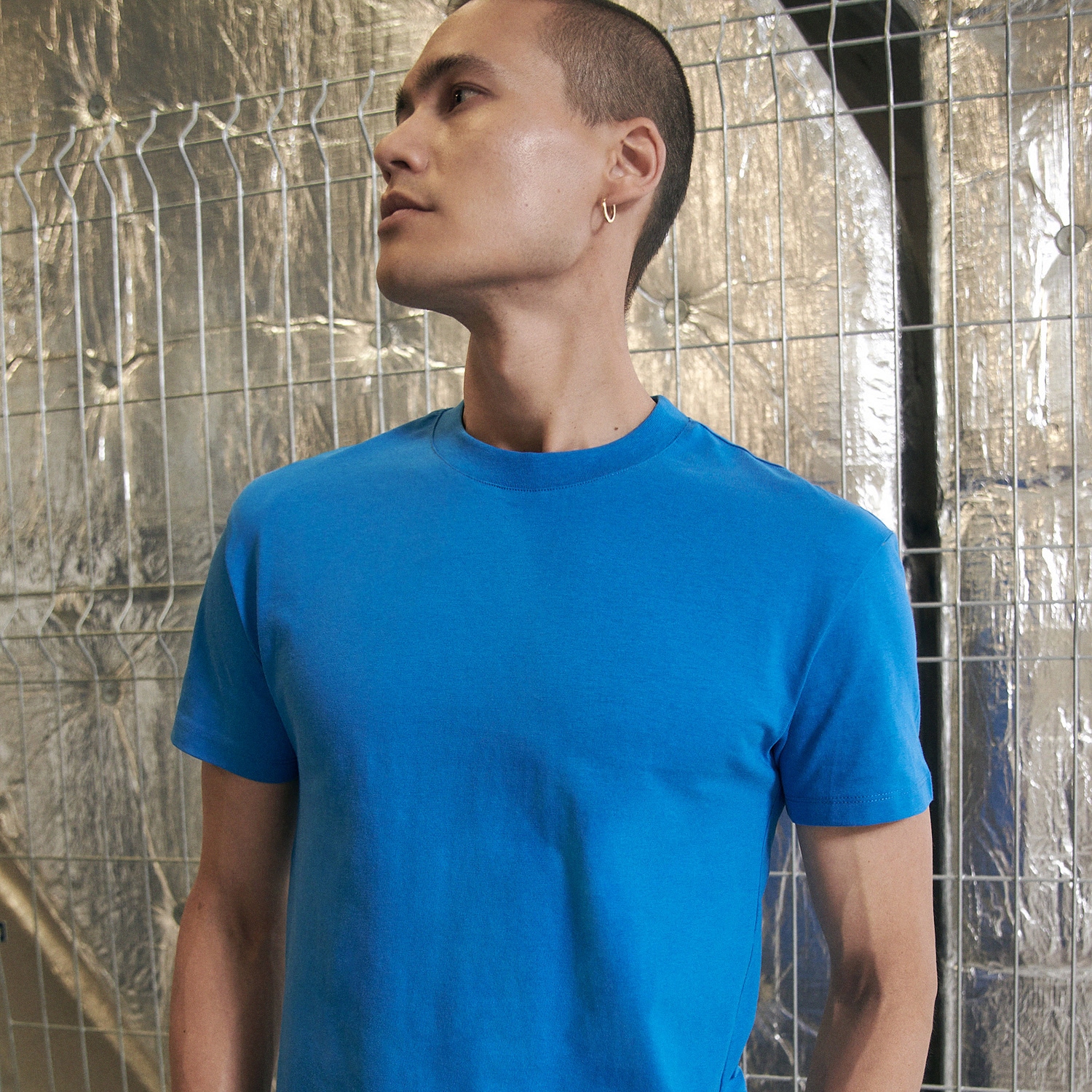Reserved – T-shirt oversize – Albastru Albastru imagine noua 2022