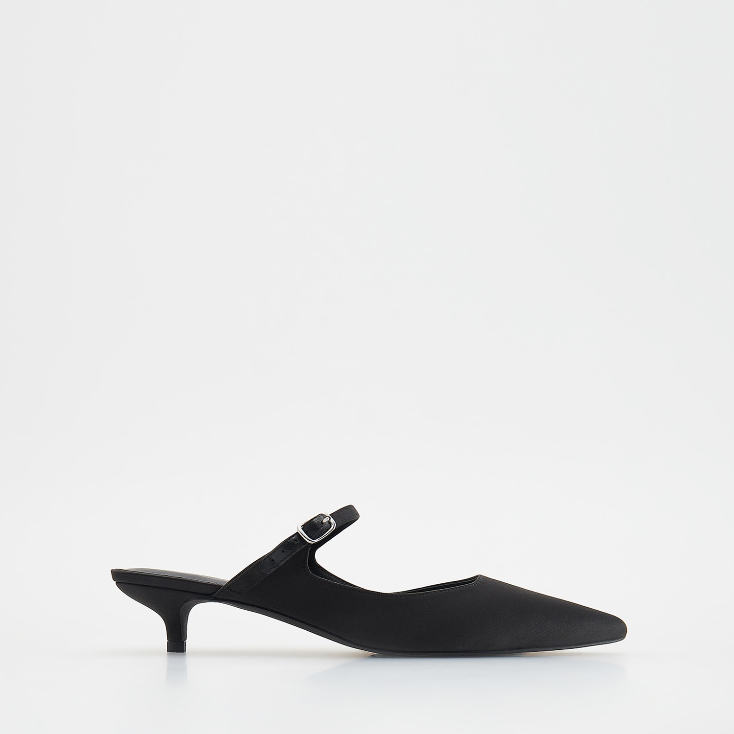 Reserved – Pantofi din satin – Negru Accessories imagine noua gjx.ro