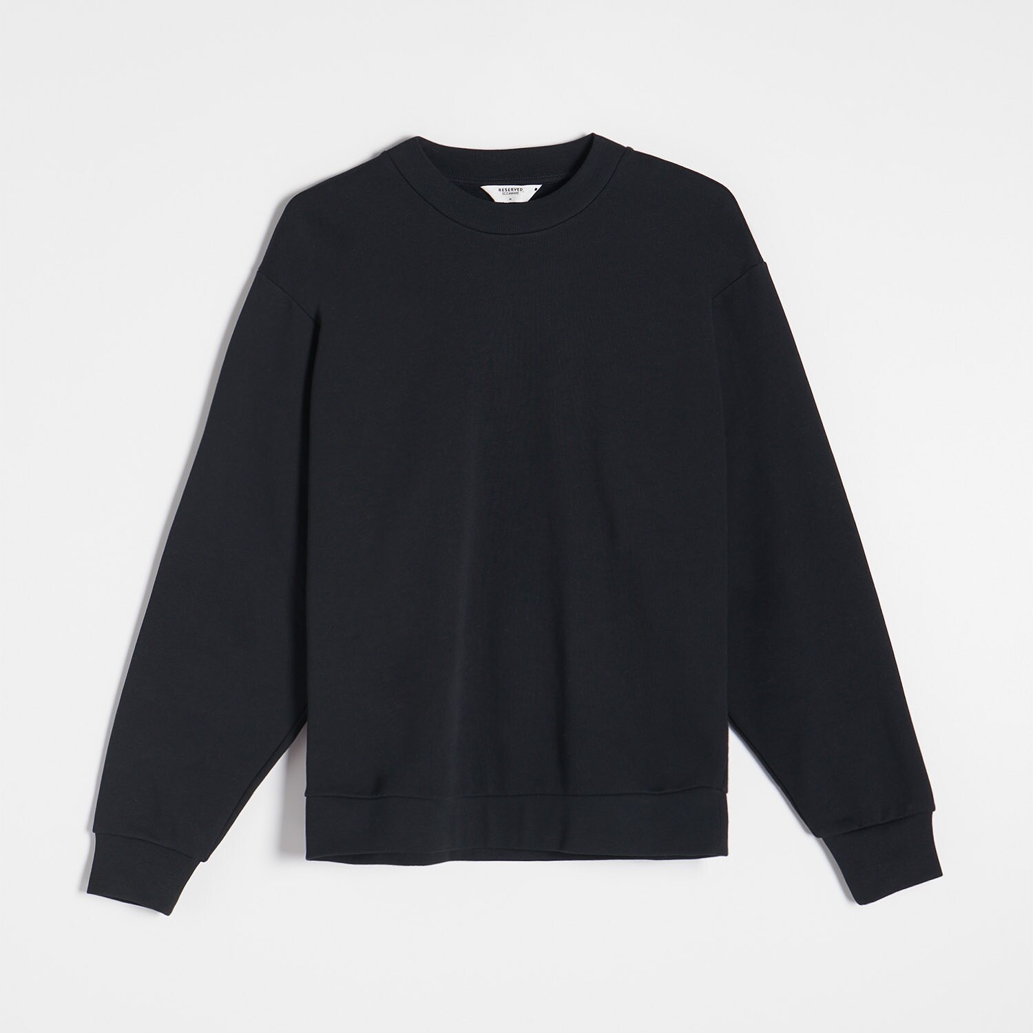 Reserved – Bluză sport din bumbac organic PREMIUM – Negru Bluza imagine noua 2022