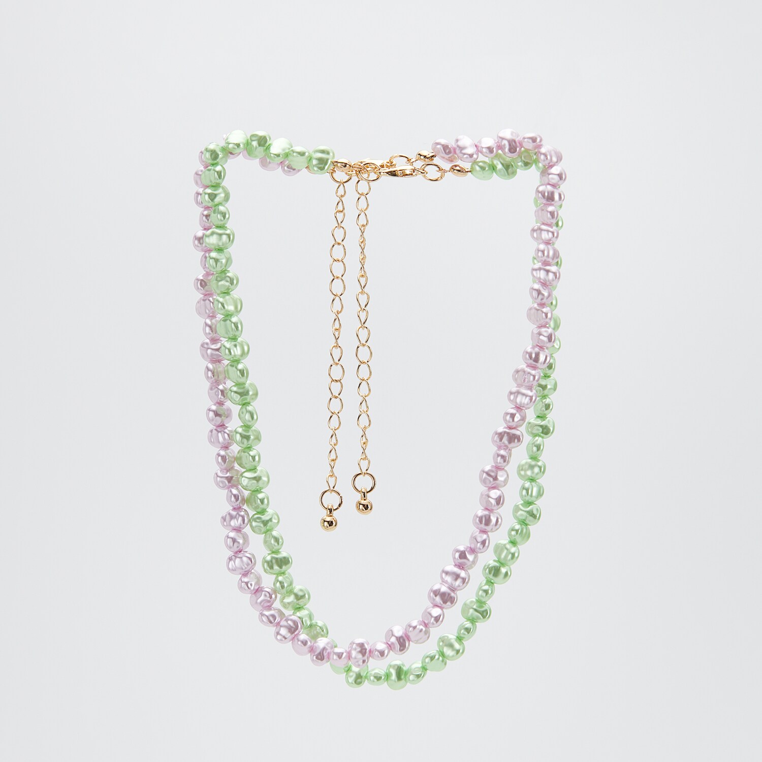 Reserved – Colier multicolor cu perle artificiale – Multicolor accessories imagine noua 2022