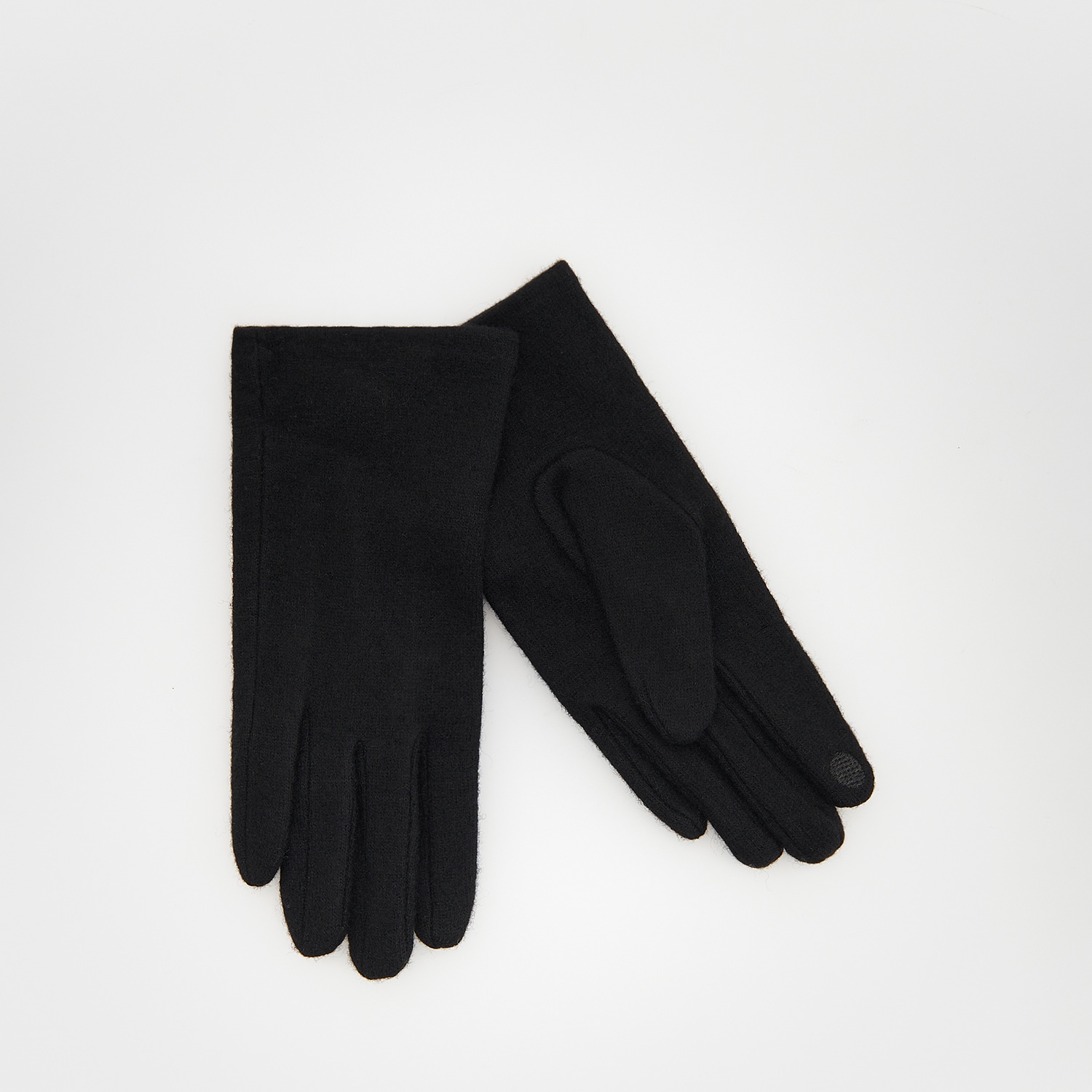 E-shop Reserved - Vlnené rukavice - Čierna