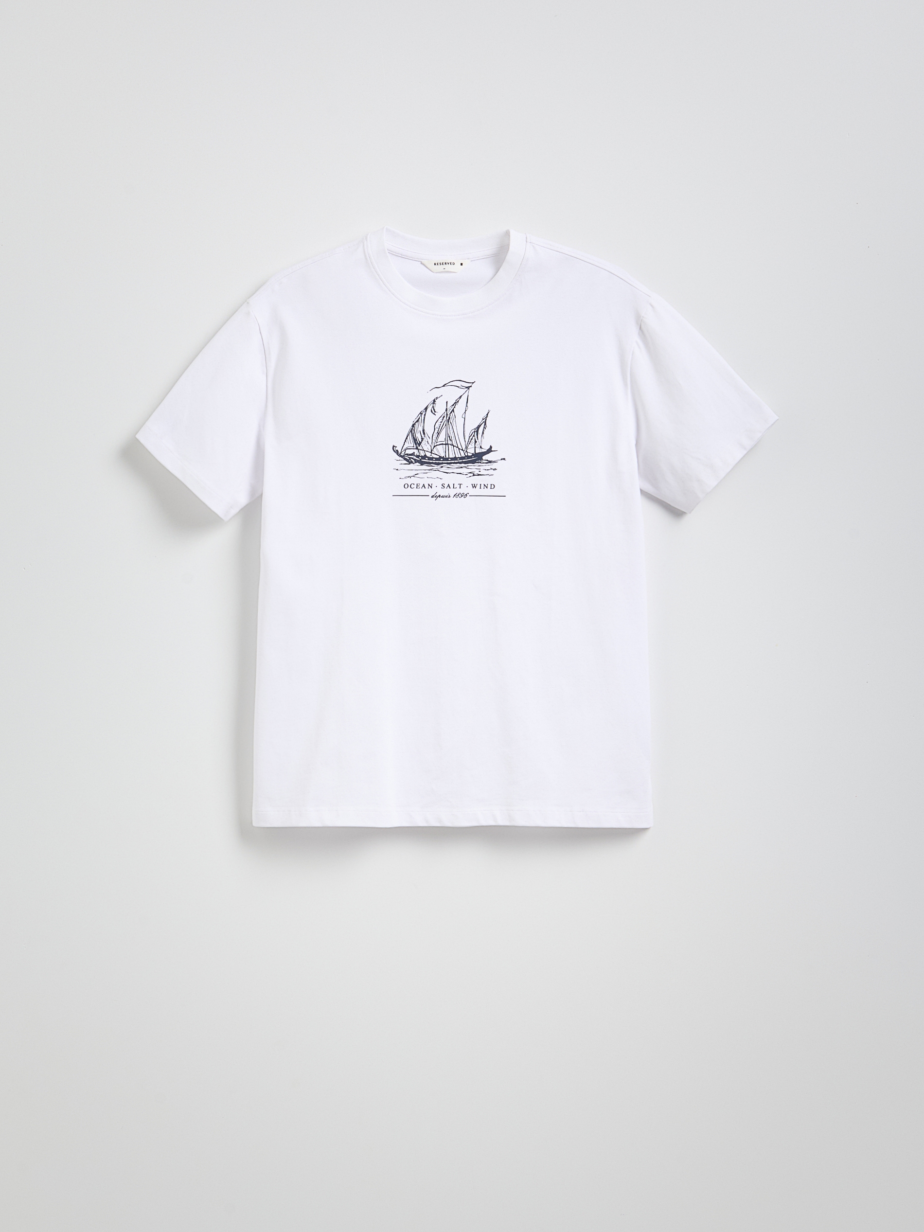Reserved - Μπλούζα comfort fit με τύπωμα φωτογραφία