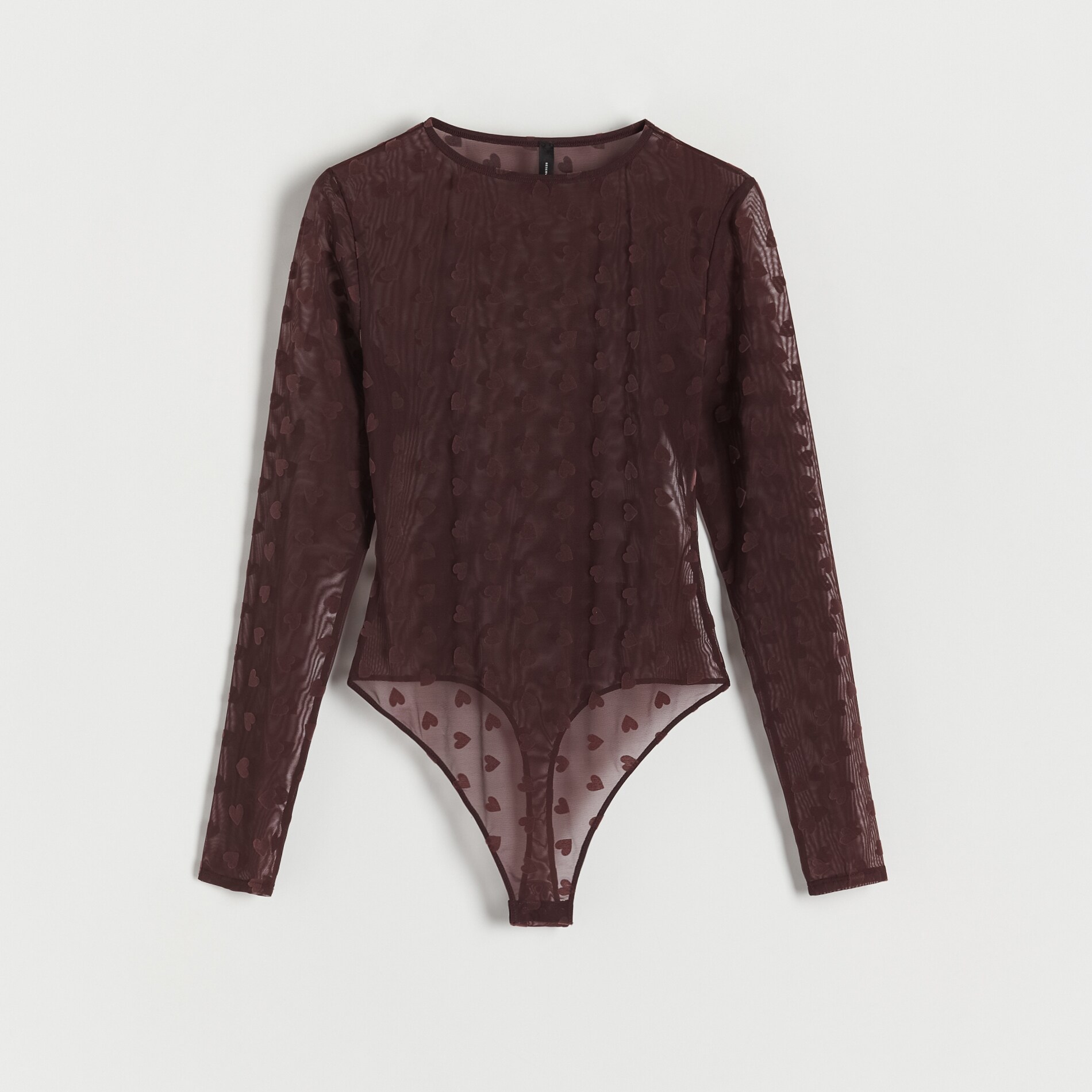 Reserved – Body cu inimi – Bordo Body imagine noua gjx.ro