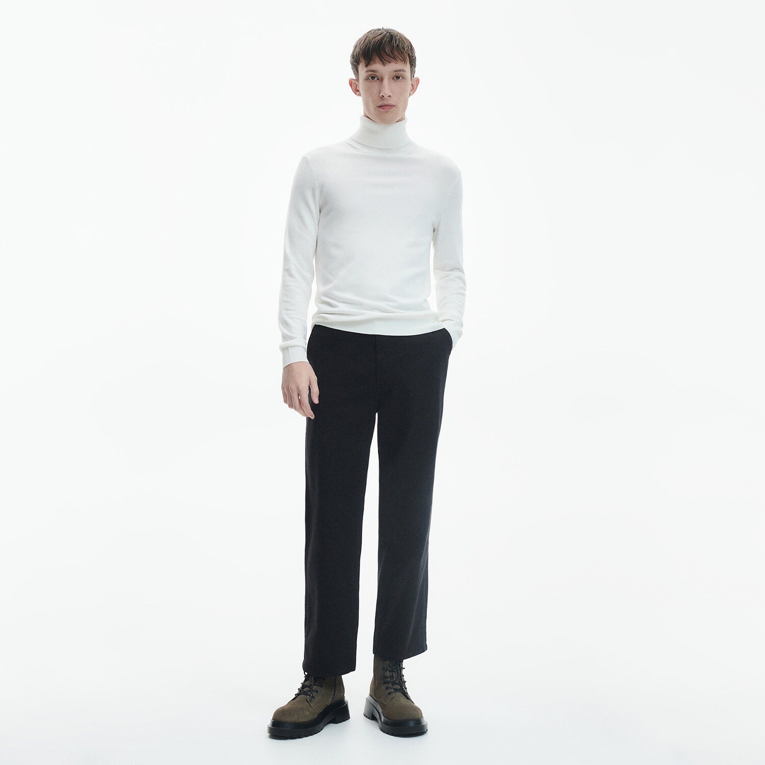 Reserved – Pantaloni loose – Negru clothes imagine noua gjx.ro
