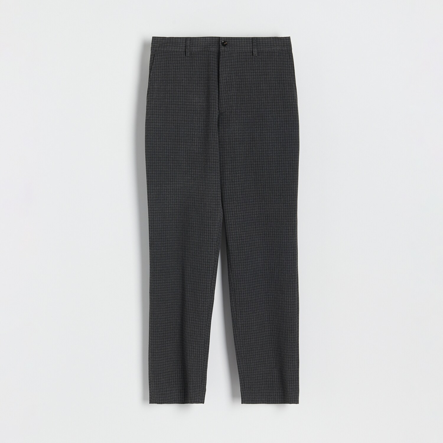 Reserved – Pantaloni loose cu talie elastică – Gri clothes imagine noua 2022