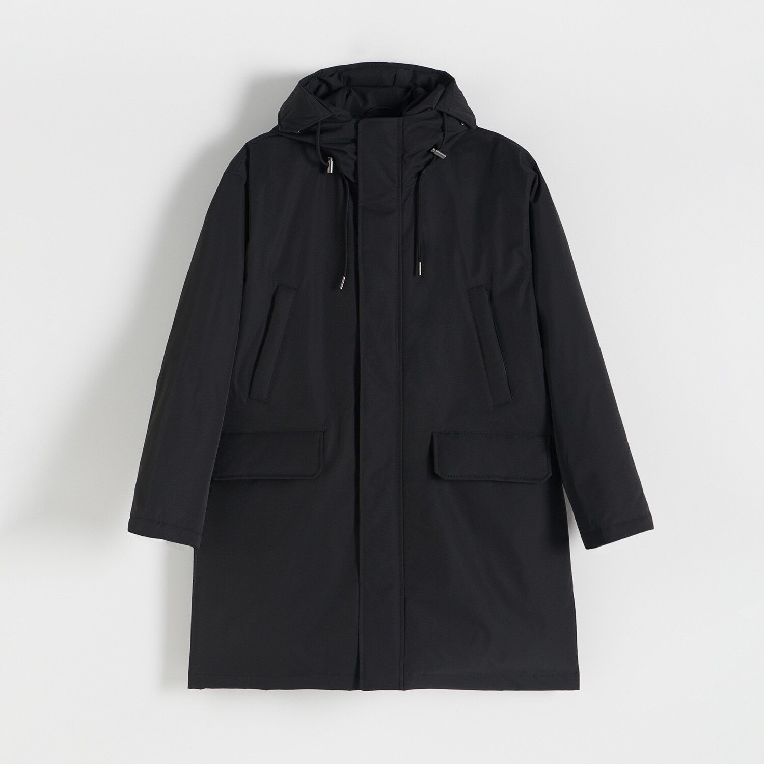 Reserved – Men`s coat – Negru clothes imagine noua gjx.ro